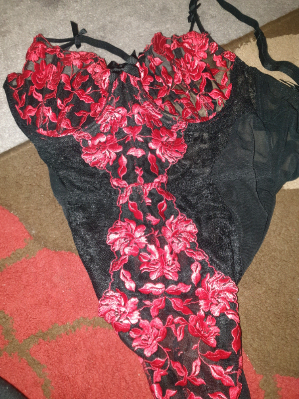 ann summers red outfit